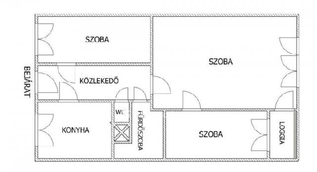 Eladó téglalakás, Egerben 62 M Ft, 3 szobás