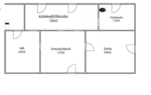 Eladó családi ház, Orosházán 19.5 M Ft, 2 szobás