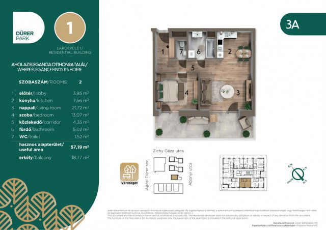 Eladó téglalakás, XIV. kerületben, Ajtósi Dürer soron