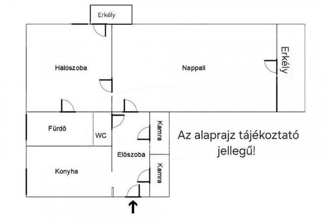 Eladó téglalakás, Budapesten, IX. kerületben 78.9 M Ft, 2 szobás