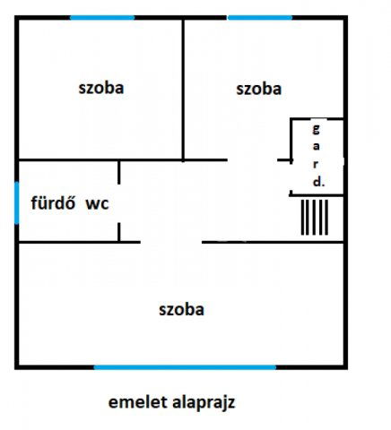 Eladó téglalakás, Gödön 74.9 M Ft, 3+3 szobás