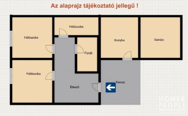 Eladó családi ház, Üllésen 32.9 M Ft, 3 szobás