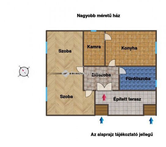 Eladó családi ház, Szegeden, Szőregi úton 130 M Ft, 3 szobás