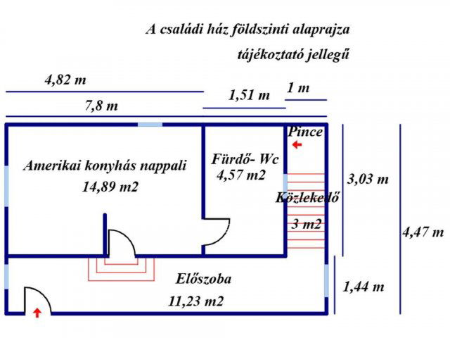 Eladó családi ház, Pilisen 19.5 M Ft, 1 szobás