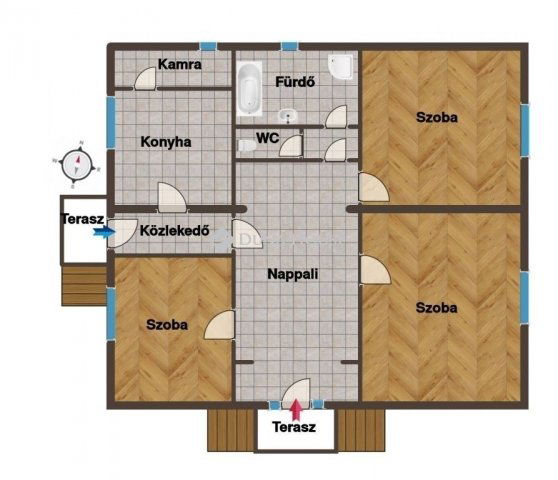 Eladó családi ház, Székesfehérvárott 83 M Ft, 4 szobás