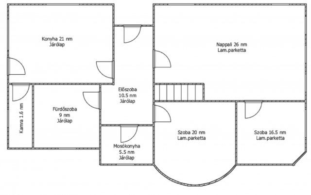 Eladó családi ház, Salgótarjánban 59 M Ft, 5 szobás