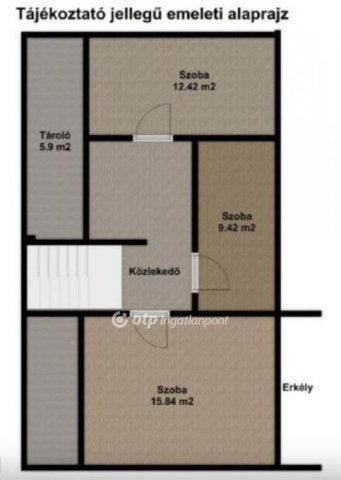 Eladó ikerház, Békéscsabán 36.9 M Ft, 3+1 szobás