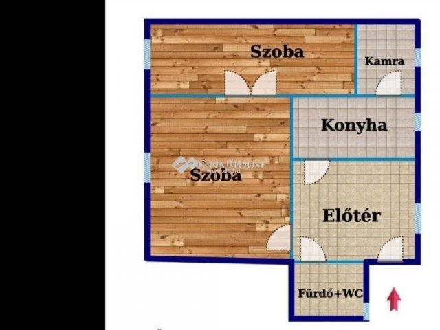 Eladó téglalakás, Szombathelyen 38 M Ft, 2 szobás