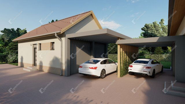 Eladó ikerház, Iszkaszentgyörgyön 74.9 M Ft, 3 szobás