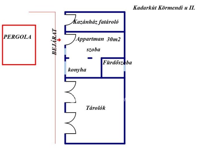 Eladó családi ház, Kadarkúton 33.9 M Ft, 5 szobás