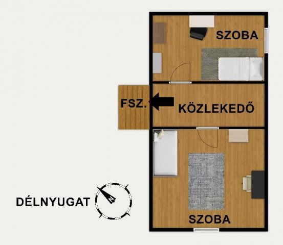 Eladó családi ház, Monoron 74.9 M Ft, 5 szobás