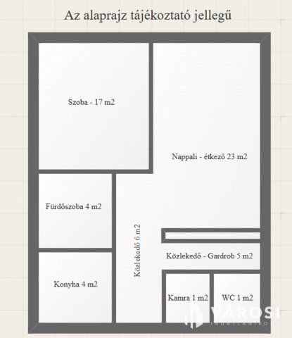 Eladó panellakás, Debrecenben 62.9 M Ft, 2 szobás