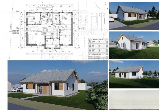 Eladó családi ház, Polgárdin 49.99 M Ft, 3 szobás