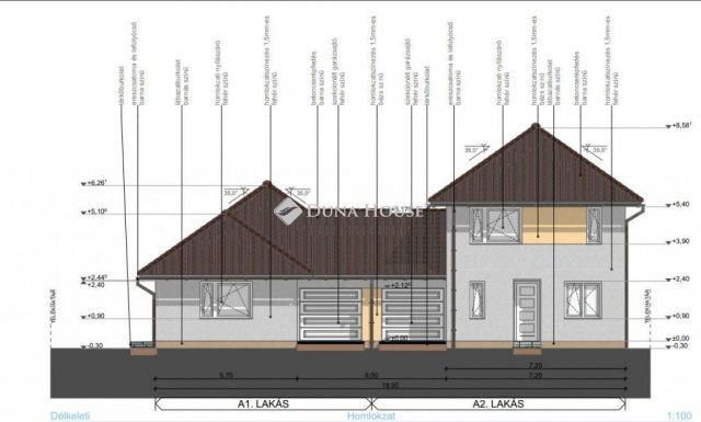 Eladó ikerház, Fóton 135.5 M Ft, 5 szobás / költözzbe.hu