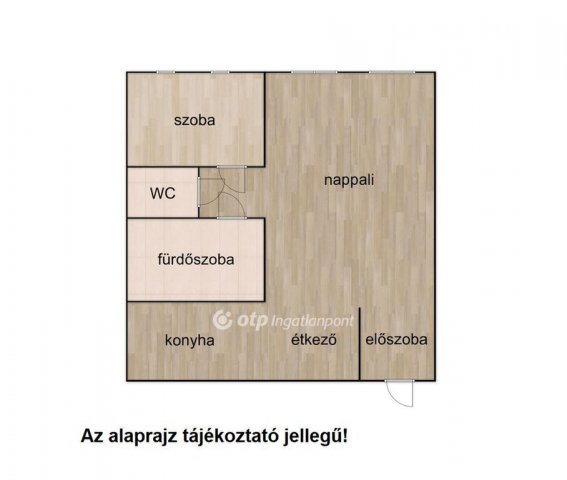 Eladó téglalakás, Nyíregyházán 45.99 M Ft, 1+1 szobás