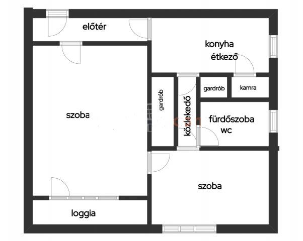 Eladó téglalakás, Budapesten, X. kerületben 60.6 M Ft, 2 szobás