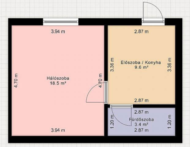 Eladó téglalakás, Budapesten, XXI. kerületben 24.9 M Ft