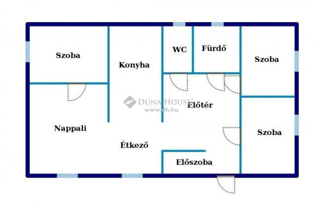 Eladó családi ház, Debrecenben 85 M Ft, 4 szobás
