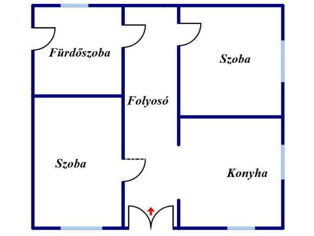 Eladó családi ház, Ártándon 22.9 M Ft, 2 szobás