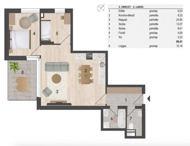 Eladó téglalakás, Budapesten, XIV. kerületben 129.88 M Ft