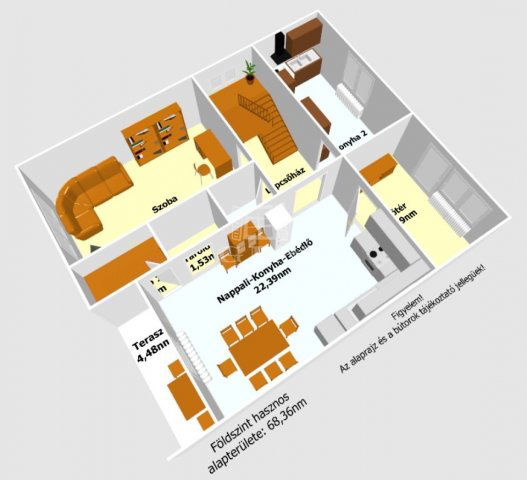 Eladó családi ház, Újfehértón 59.5 M Ft, 4 szobás