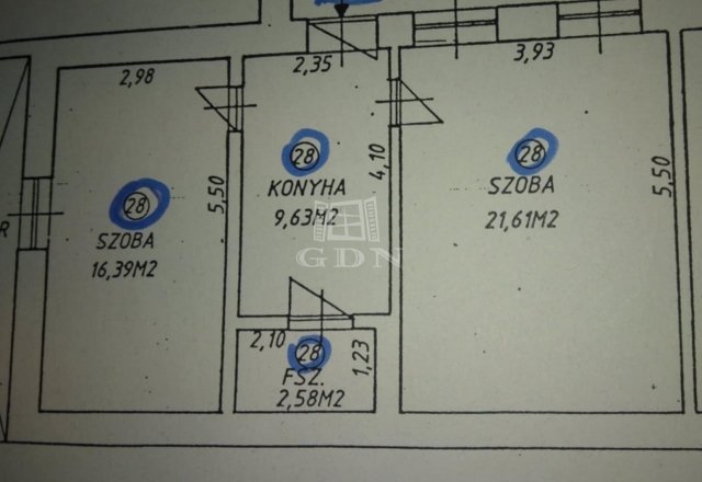 Eladó téglalakás, Budapesten, VI. kerületben 72.9 M Ft, 2 szobás
