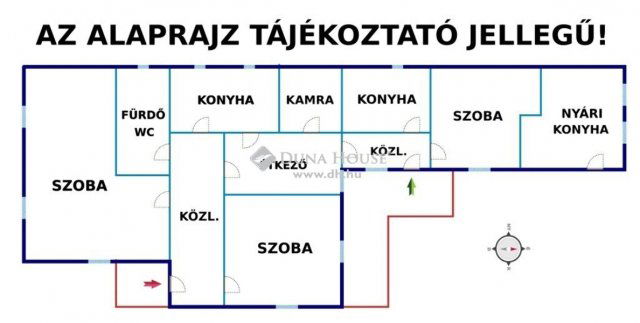 Eladó családi ház, Pilisen 54.9 M Ft, 3 szobás
