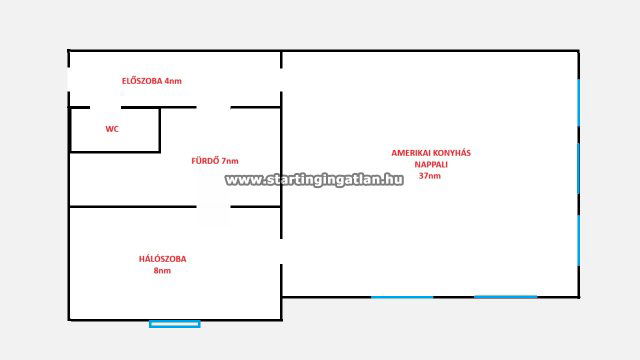 Eladó téglalakás, Budapesten, XIII. kerületben, Dagály utcában