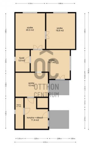 Eladó családi ház, Zalakomáron 19.9 M Ft, 4 szobás