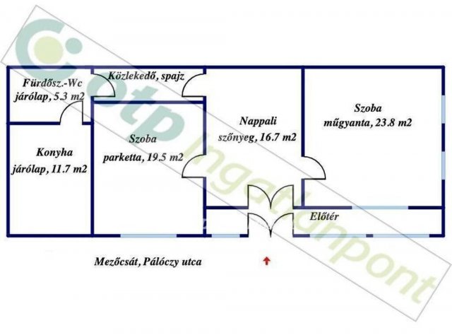 Eladó családi ház, Mezőcsáton 19.9 M Ft, 3 szobás