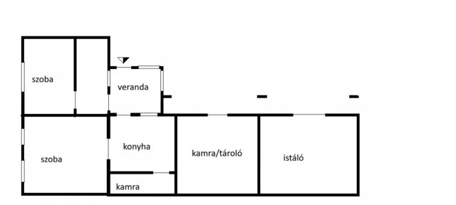 Eladó családi ház, Csepregen 14 M Ft, 2 szobás