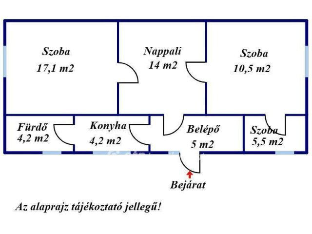 Eladó családi ház, Baján 23.5 M Ft, 2+2 szobás