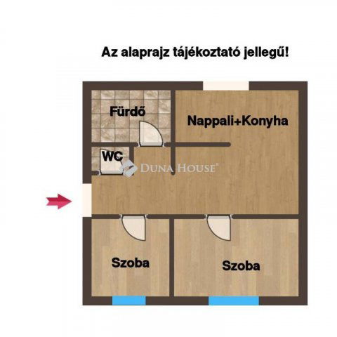 Eladó családi ház, Győrött 61.3 M Ft, 3 szobás