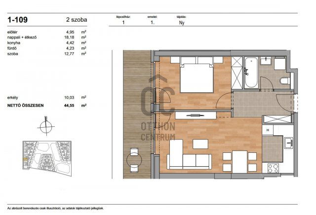 Eladó téglalakás, Budapesten, XI. kerületben 82.5 M Ft, 2 szobás