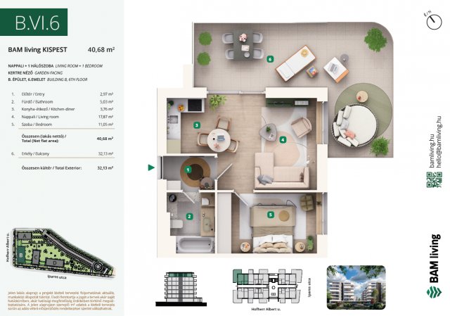 Eladó téglalakás, Budapesten, XIX. kerületben, Iparos utcában