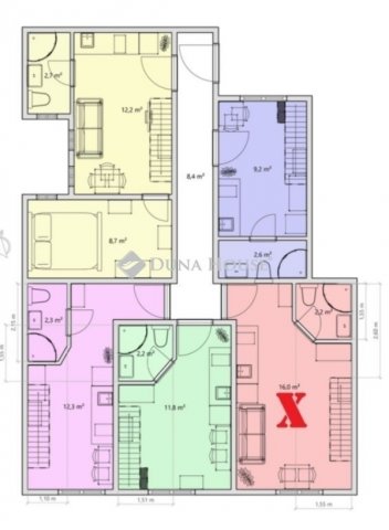 Eladó téglalakás, Budapesten, VII. kerületben 38.9 M Ft