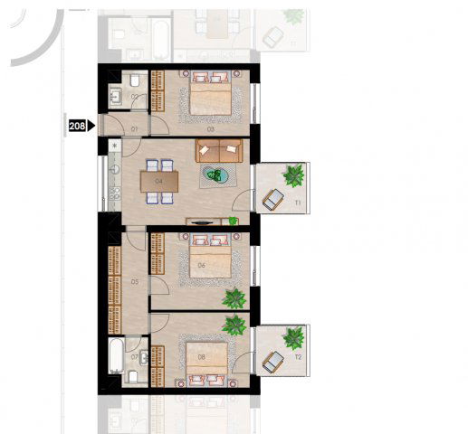 Eladó téglalakás, Budapesten, XVIII. kerületben, Üllői úton