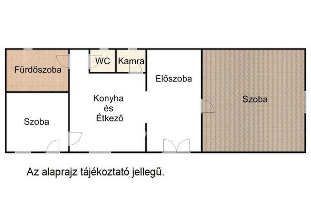 Eladó családi ház, Bujon 14.9 M Ft, 2 szobás