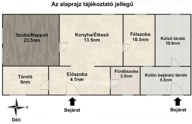 Eladó családi ház, Zsebeházán 14 M Ft, 1+1 szobás