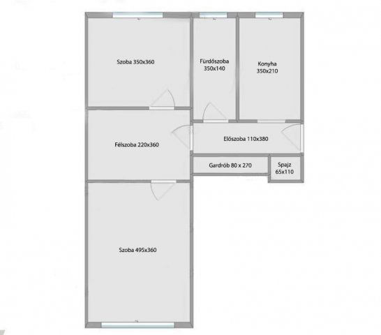 Eladó panellakás, Salgótarjánban 18.8 M Ft, 2+1 szobás