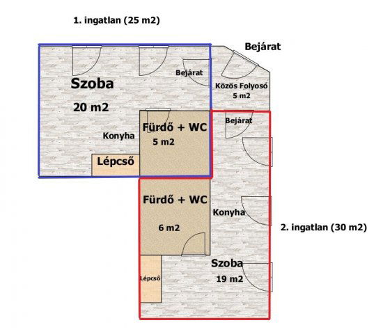 Eladó téglalakás, Budapesten, XX. kerületben 27 M Ft, 1 szobás