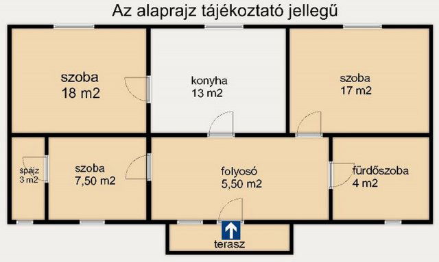 Eladó családi ház, Kiskunhalason 24.99 M Ft, 2+1 szobás