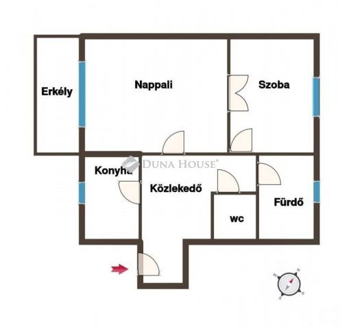 Eladó téglalakás, Budapesten, XXI. kerületben 62.99 M Ft
