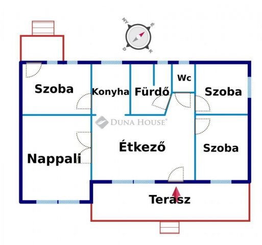 Eladó családi ház, Hernádon 95 M Ft, 4 szobás