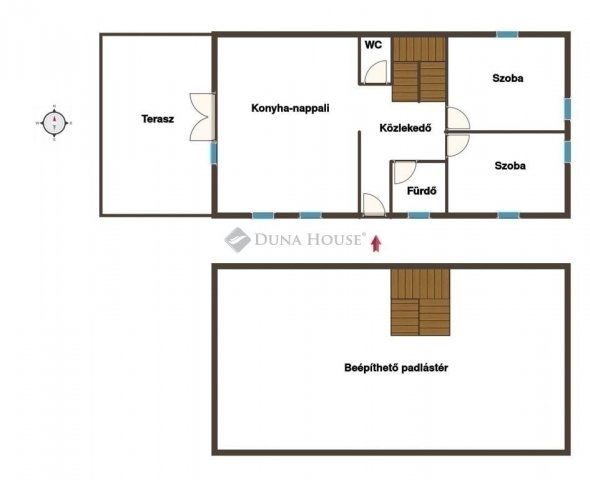 Eladó családi ház, Orfűn 89.9 M Ft, 3 szobás