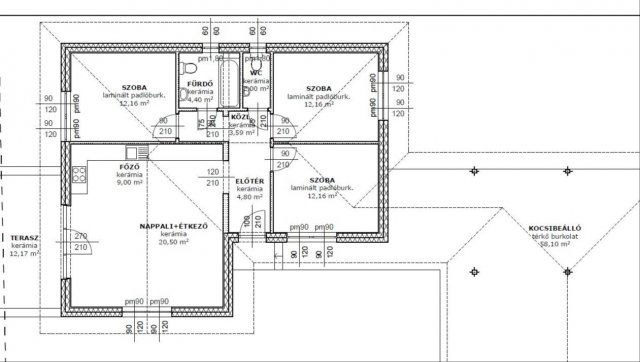 Eladó családi ház, Pusztaszabolcson 72 M Ft, 4 szobás