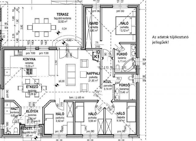 Eladó családi ház, Tordason 165 M Ft, 4 szobás