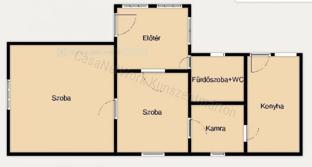 Eladó családi ház, Szelevényen 6.9 M Ft, 2 szobás