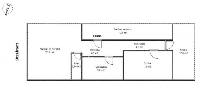 Eladó családi ház, Nágocson 40 M Ft, 3 szobás