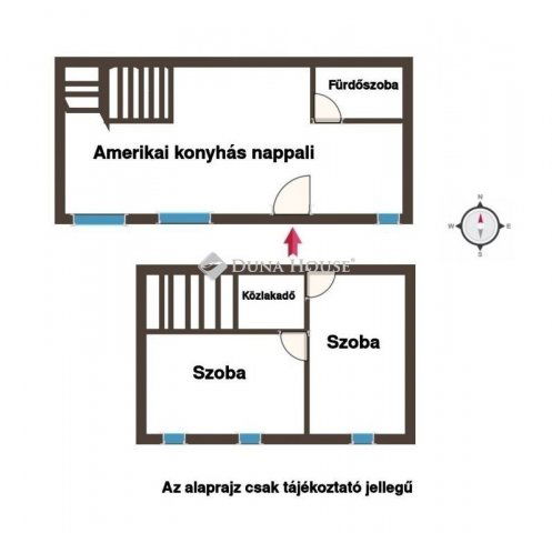 Eladó téglalakás, Budapesten, VI. kerületben 65 M Ft, 3 szobás